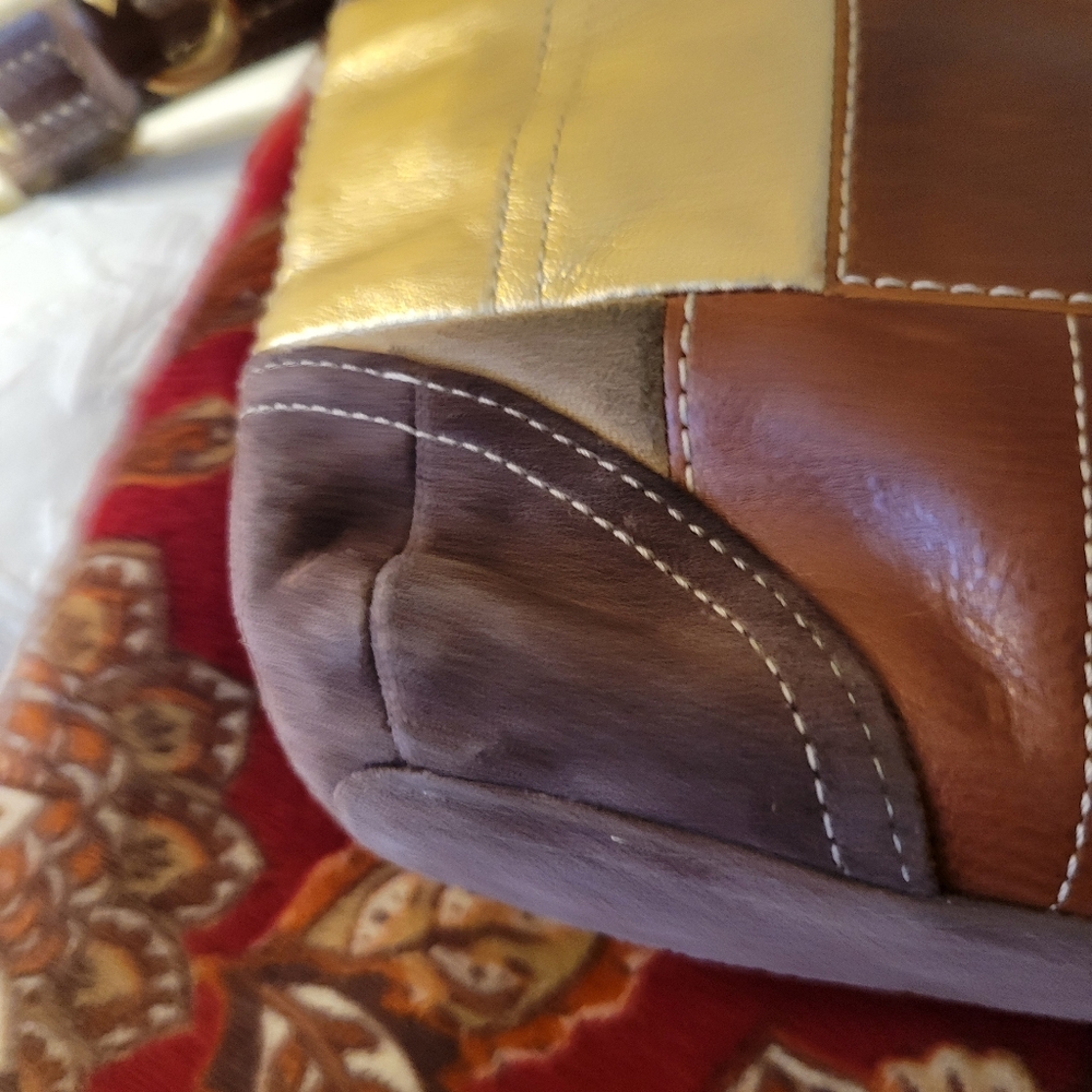 Coach Patchwork With Purple Lining. Excellent Pre… - image 4